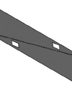 Lower cone stamped w/discharger 3,66M - Puncionar Terceiros